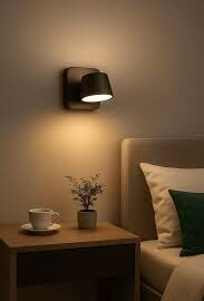 Aplique 7W 3000K LBD0840-7 BK NEGRO 120*145 100-240V EVOLIGHT