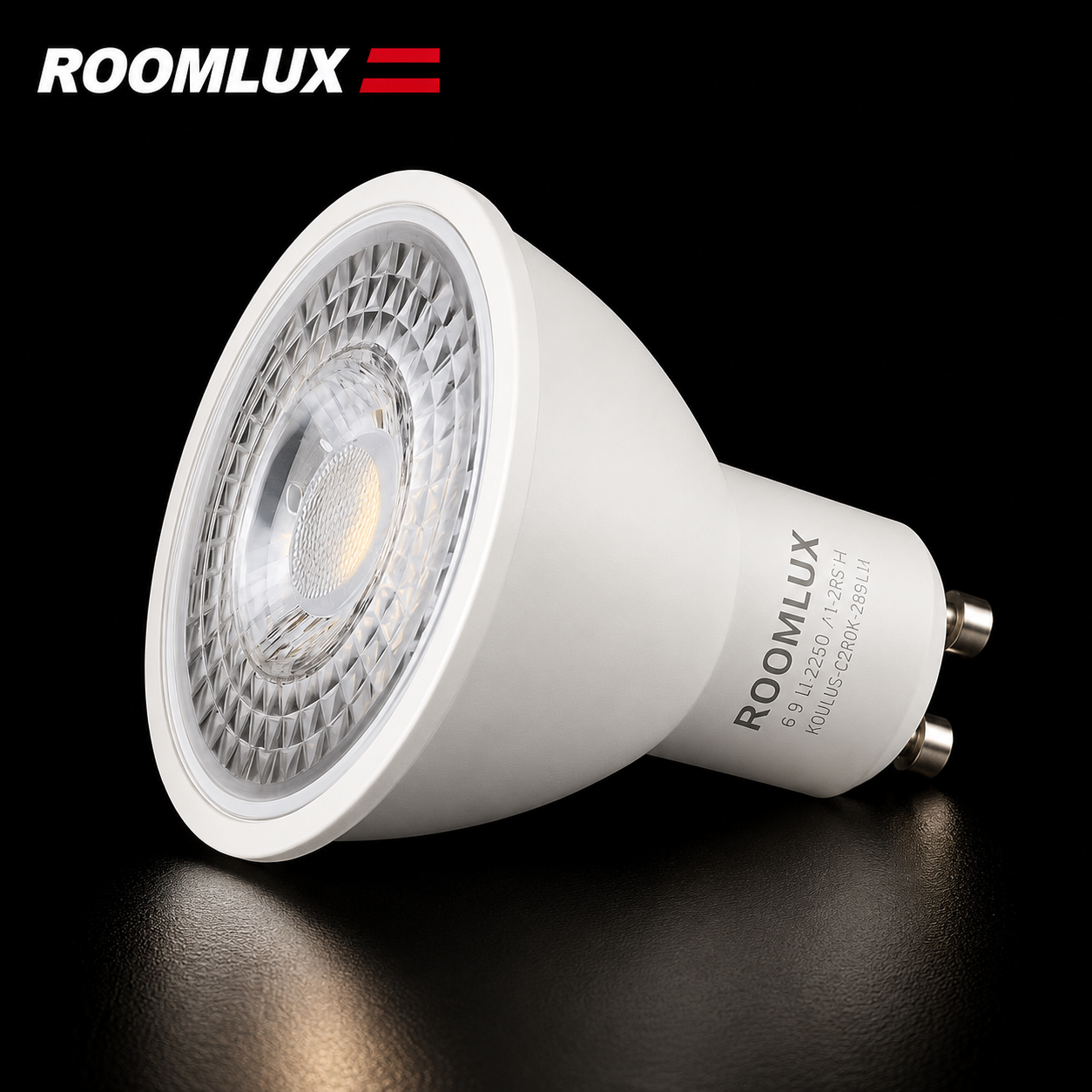 Bombillo 7W 6500k GU-10 B5585 38º 110-130V ROOMLUX - Imagen 2