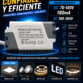 Driver 18W DC70-100V 180mA AC-100-265V Roomlux (Panel 18)