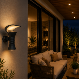Aplique E-27 PAR 38 Exterior Luz Indirecta 2-E27 EVOLIGHT