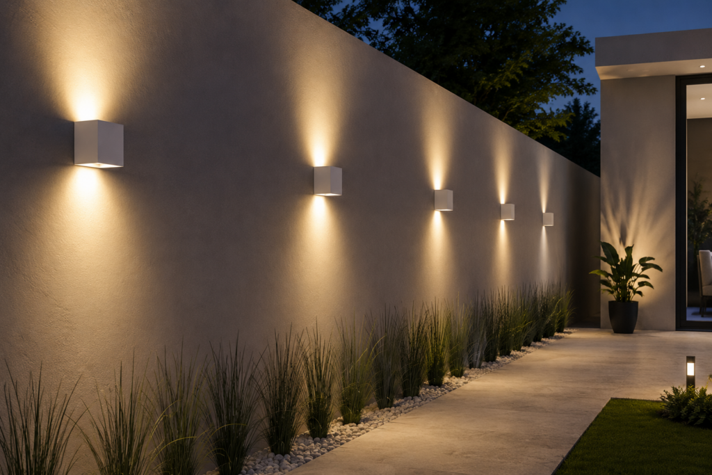 Aplique 6W 3000K LBD3010B-6X Cubo WH 2X3W Blanco 85-265V 2X3 IP-65 EVOLIGHT