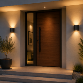 Aplique 6w 3000K LBD3110B-6 BK  2X3W Negro 135*117*100mm 100-240V 290 LM IP-65 EVOLIGHT