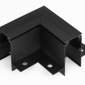 Union mag. horizontal T2203L para riel magnético interior 85*85*46 para riel T2210B negro