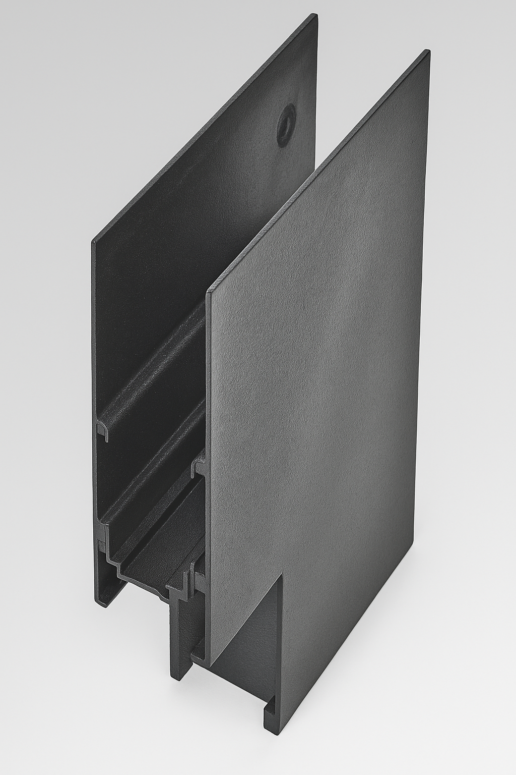 UNION VERTICAL PARA RIEL MAGNETICO DE SUPERFICIE S-20 100*100*70