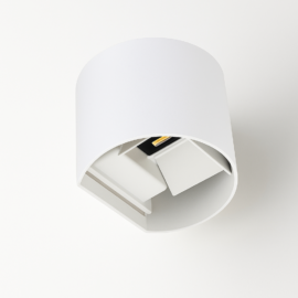 Aplique 6W LBD3110B-6X WH LED 2X3W 3000K blanco 85-265V IP-65 EVOLIGHT