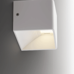 Aplique cubo 3W LCW1220-3 WH PARED LED 3000K BLANCO 100-240V EVOLIGHT IP-65