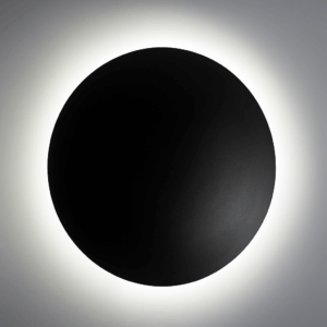 Aplique 15W LCW4880R-15 PARED LED NEGRO 3000K 250 mm 100-240V IP-20 REDONDO.