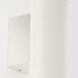 Aplique GU-10 BY-5019 blanco 62 x 155*110 IP-65 UP-DOWN REDONDO EVOLIGHT