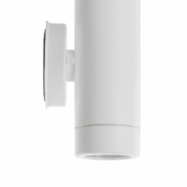 Aplique GU-10 BY-B5020 gris 62 x 155 IP-65 UP-DOWN redondo Evolight