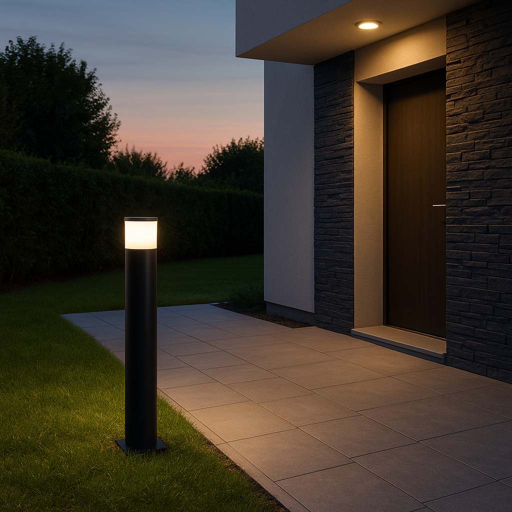 Baliza 3W JT-15227 DE JARDÍN MR-11 3000K NEGRA - Imagen 2