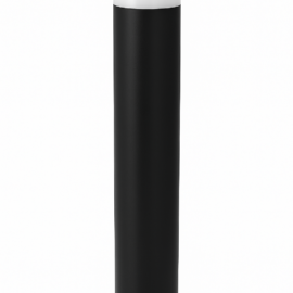 Baliza E-27 JT-15312 negro G-45 60 mm * 400 mm Aluminio con puya