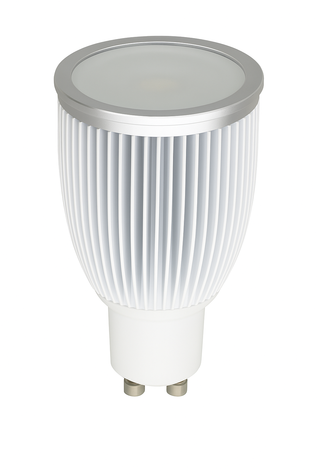 BOMBILLO 3000K 6W GU-10 DIMMIABLE 110V de aluminio ELECLUZ