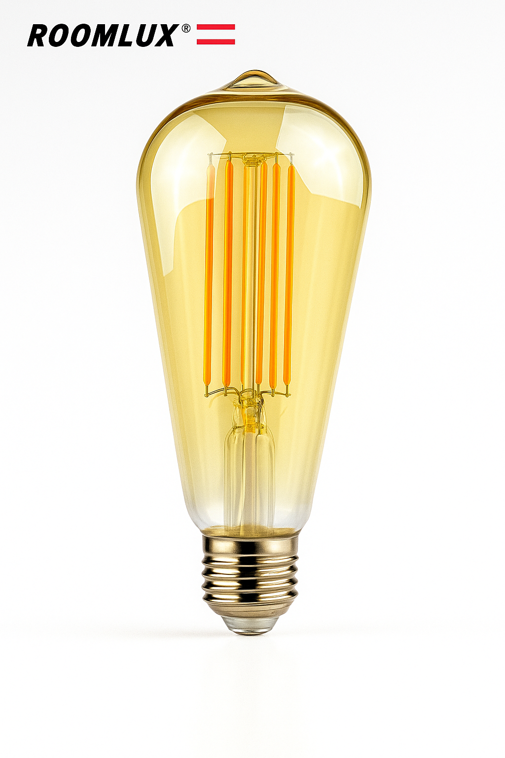 Bombillo 2200k 4w E-27 B70270 VINTAGE ST64 AMBAR 110V-130V