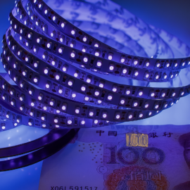 Cinta 15W Ultravioleta SMD 2835 SECOLA1 120 LR//M 12v IP-33