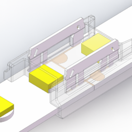Conector Unión 5 mm Cinta LED KDL-2PIN-5MM-A