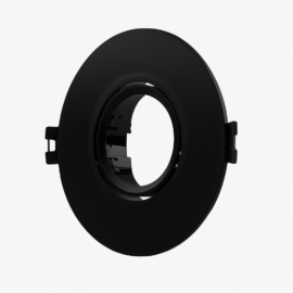 Empotrable bascasculante D27365 BK NEGRO Ø 75 mm (110*27) RECESADA POLY ROOMLUX