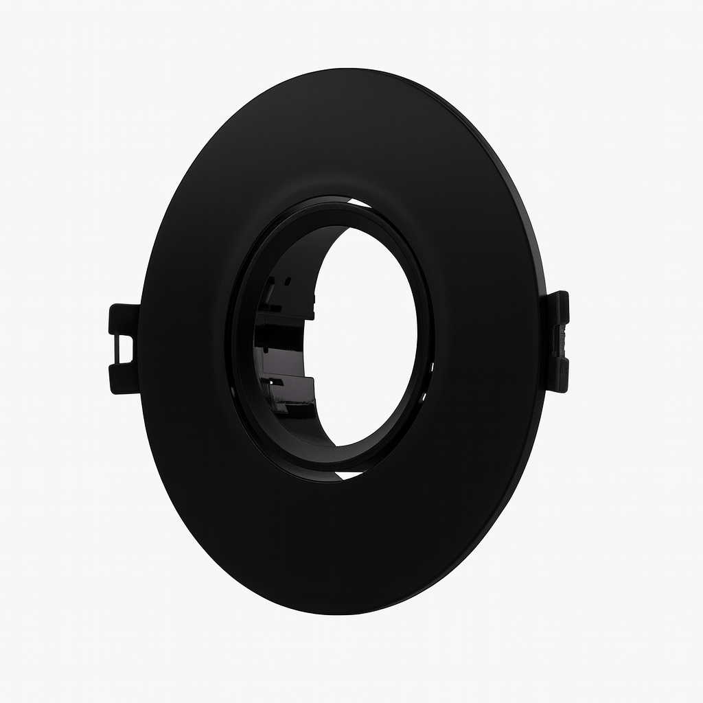 Empotrable bascasculante D27365 BK NEGRO Ø 75 mm (110*27) RECESADA POLY ROOMLUX