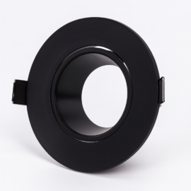 Emp. basc. Ø D27335 RECES. BK NEGRO Ø 75 mm (90*29) POLY ROOMLUX