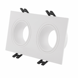 Empotrable basculante D27455 DOBLE RECES. WH BLANCA 160*80 (173*93*29) POLICARBONATO