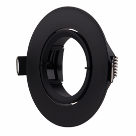 Emp. basc. MR-16 D27340 BK NEGRA Ø 75 mm (88*32) POLY ROOMLUX