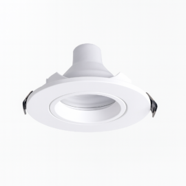 Empotrable basculante recesada Ø D27335 WH BLANCA Ø 75 mm (90*29) Aluminio