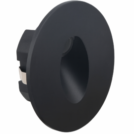 Empot. escalera 2W 3000K LBD3210-2 BK led 48*61.5 IP-65 85 LM negro