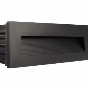 Empot. escalera 6W 3000K LBD7040-6 BK 40LM 210*65*60 IP-65 negro