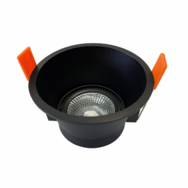 Emp. basc. 5w L6130C-5 BK PC 4100K Recs.94mm (80mm) negra 380 LM