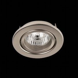 Empotrable basculante GU-10 TS54 SN ACERO 99 mm (75 mm) Satin Niquel