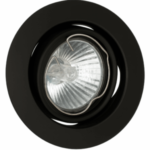 Emp. BASC. MR-16 147/04 BK NEGRO MATE 75 mm G5.3 DE ALUMINO TROLL