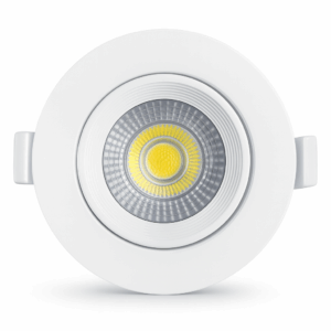 EMP. BASC. Ø LED B23770 3" 3w 6000K BLANCA PLASTICA ROOMLUX