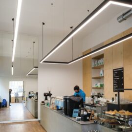 Perfil A18030A07_2 DES-KPL. KLUS de suspensión negro