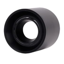 Foco superficie GU-10 TS201-1 BASC. BK negro acero 90 x110 mm recesado