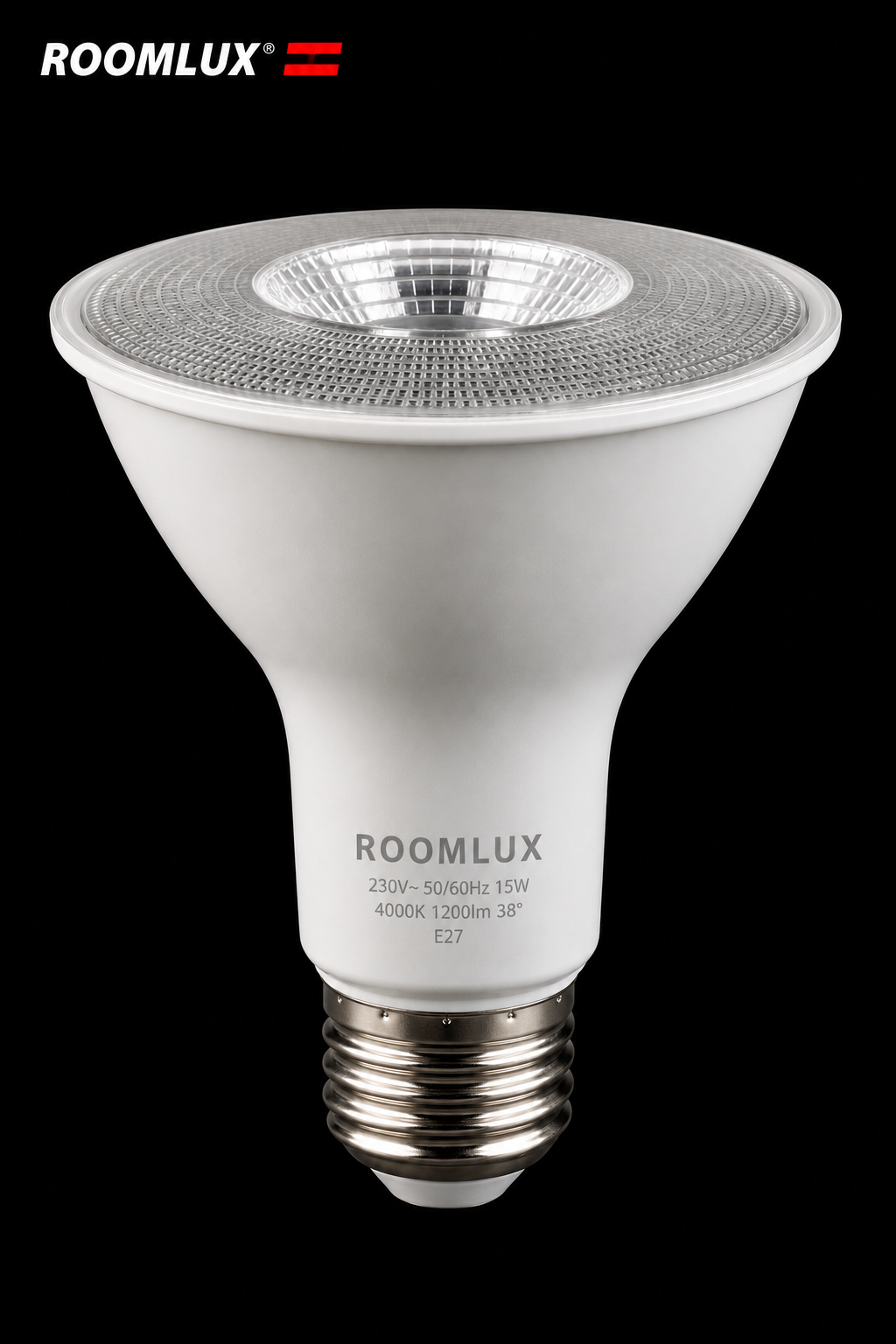 Reflector PAR-30L 12w 4100k E-27 LARGO 115 MM 110/230V B54522 ROOMLUX IP-20 - Imagen 2