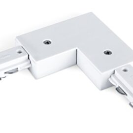 Conector para riel L curva izq. 2 LINEAS T21D03