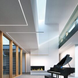 Perfil A07823_2 gris KOZUS aluminio KLUS