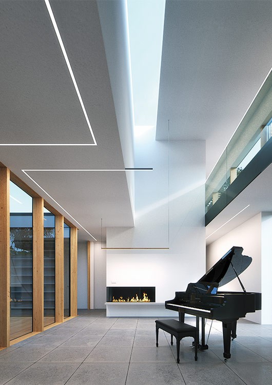 Perfil A07823_2 gris KOZUS aluminio KLUS