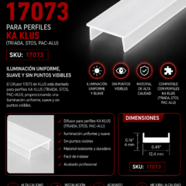 Difusor 17073 para KA KLUS (TRIADA, STOS, PAC-ALU)