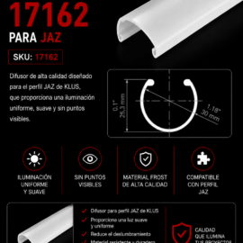 Difusor 17162 para JAZ KLUS