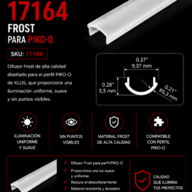 Difusor 17164 Frost para PIKO-O KLUS