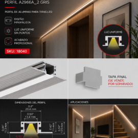 Perfil A18040N_2 KOZMA-KPL KLUS