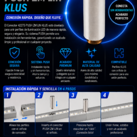 Conector 42275 PUSH ZM LIN KLUS