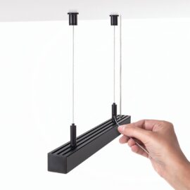 Kit C28231L07 de suspendio negro con cable de 1.5 MT KLUS