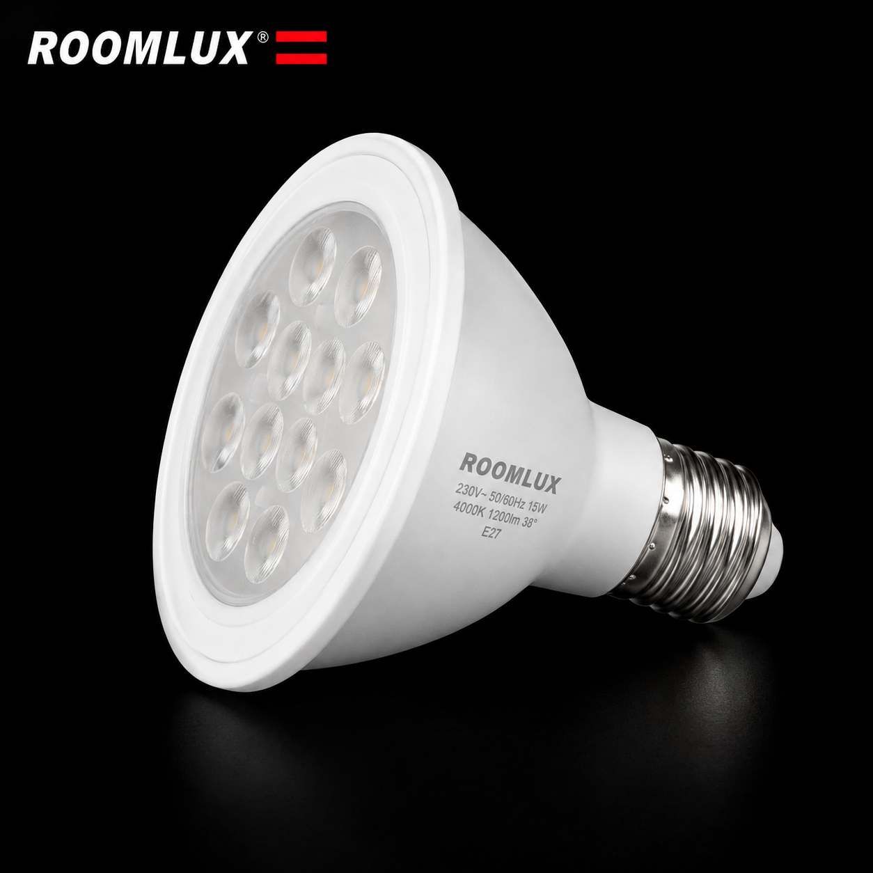 Reflector PAR-30 12W 3000K E-27 B54532 110/130V ROOMLUX - Imagen 2