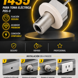 Conector 1435 para Toma Eléctrica PDS-O KLUS