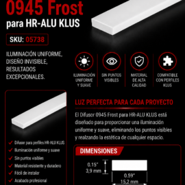 Difusor 0945 Frost para HR-ALU KLUS