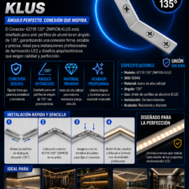 Conector 42719 135º ZMPION KLUS