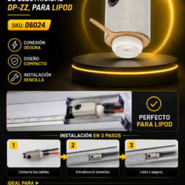 Conector 00651 de Electricidad DP-ZZ, para LIPOD KLUS