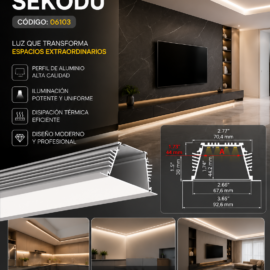 Perfil B6597 SEKODU KLUS