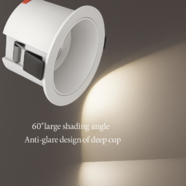 Emp. 20W 3000k YR-95-20 95 mm recesada 85-265V CRI-90 BLANCO